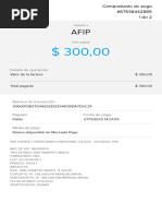 Constatación de Comprobantes CAE AFIP | PDF