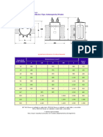 Diagrama de Dimensiones de Transformadores