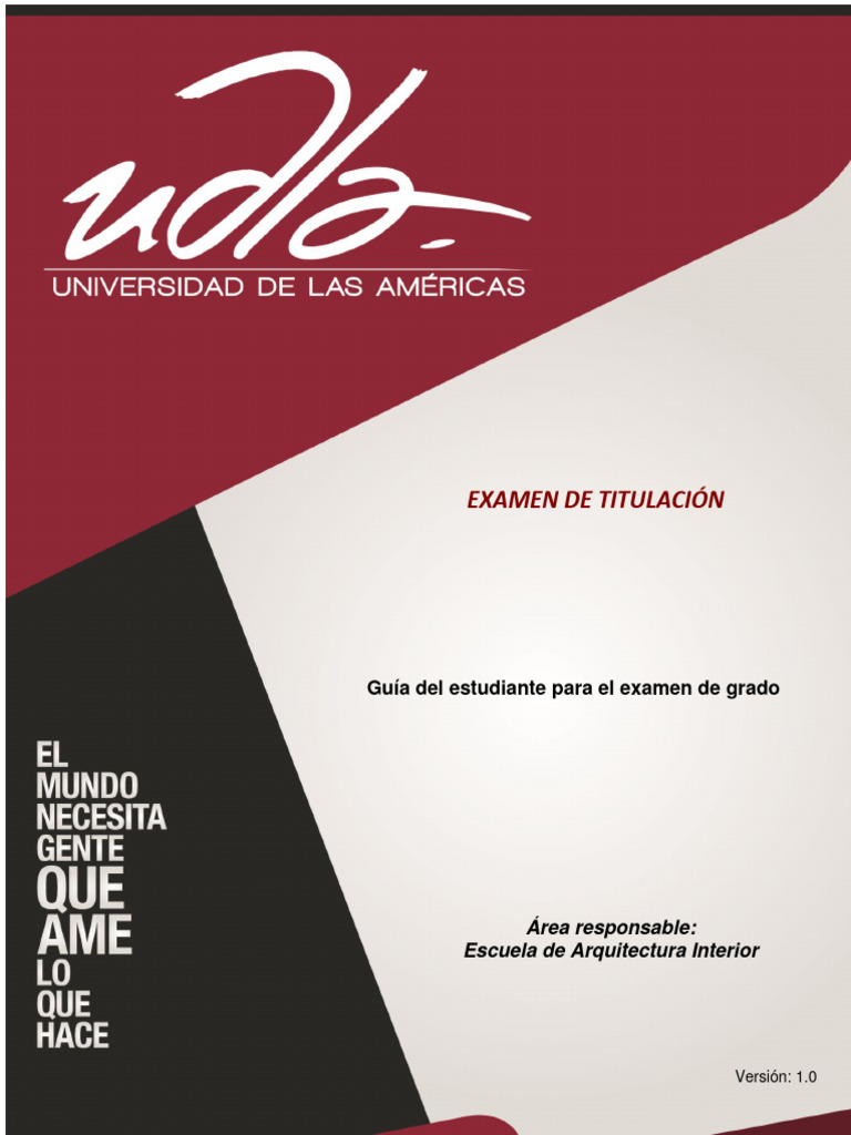 Guía Estudiante Arquitectura Interior | PDF | Diseño | Evaluación