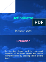 Defibrillator article