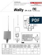 V2 - WALLY Notice Récepteur Radio Portail Télécommande