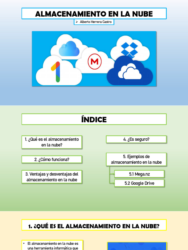 Ventajas y desventajas de la nube | PDF | Computación en la nube ...