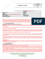 Formato Informe de Cierre Formato