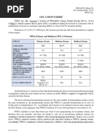 WPLG ATSC 1.0 Host Exhibit (For 3.0 Deployment)