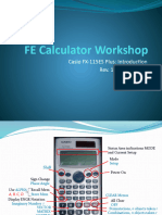 FE Calculator Workshop