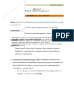 D. Processual Penal II - RESUMÃO