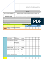 Formato Cronograma de Inspecciones