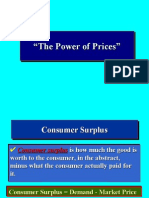 Consumer Surplus