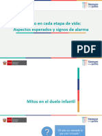 El Duelo en Cada Etapa de Vida - Aspectos Esperados y Signos de Alarma