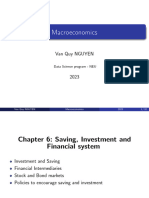 Macro - Chap 6 - Saving and Investment