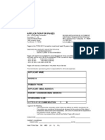 Application For Pages TFRW 2011