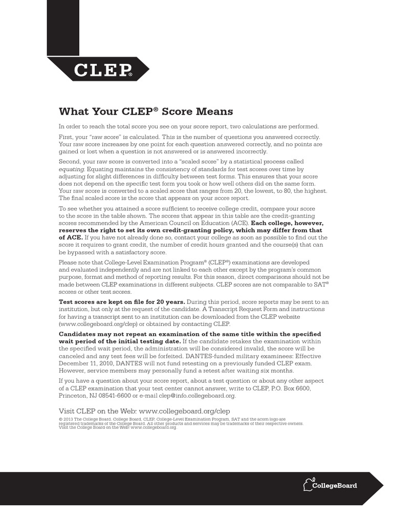 Asset-V1 ModernStatesX+9+2016 T4+type@asset+block@CLEP Scores | PDF ...