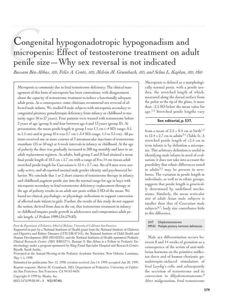 Congenital hypogonadotropic hypogonadism pdf sex diseases and