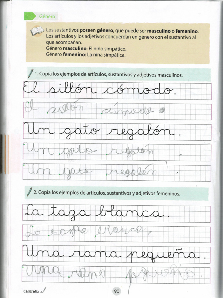 Caligrafix 2do basico pdf