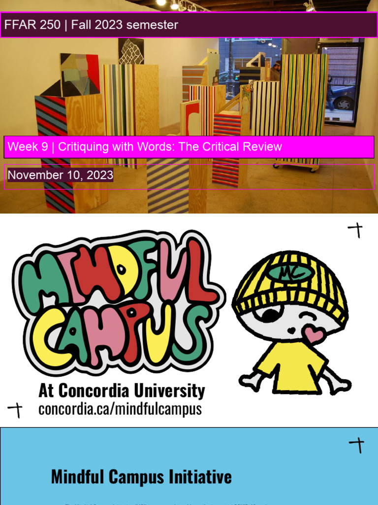 Week 9 - Critiquing With Words - The Critical Review | PDF ...