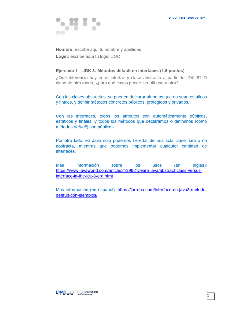 DPOO PAC3 Sol IB | PDF | Java (lenguaje de programación) | Lenguaje de ...