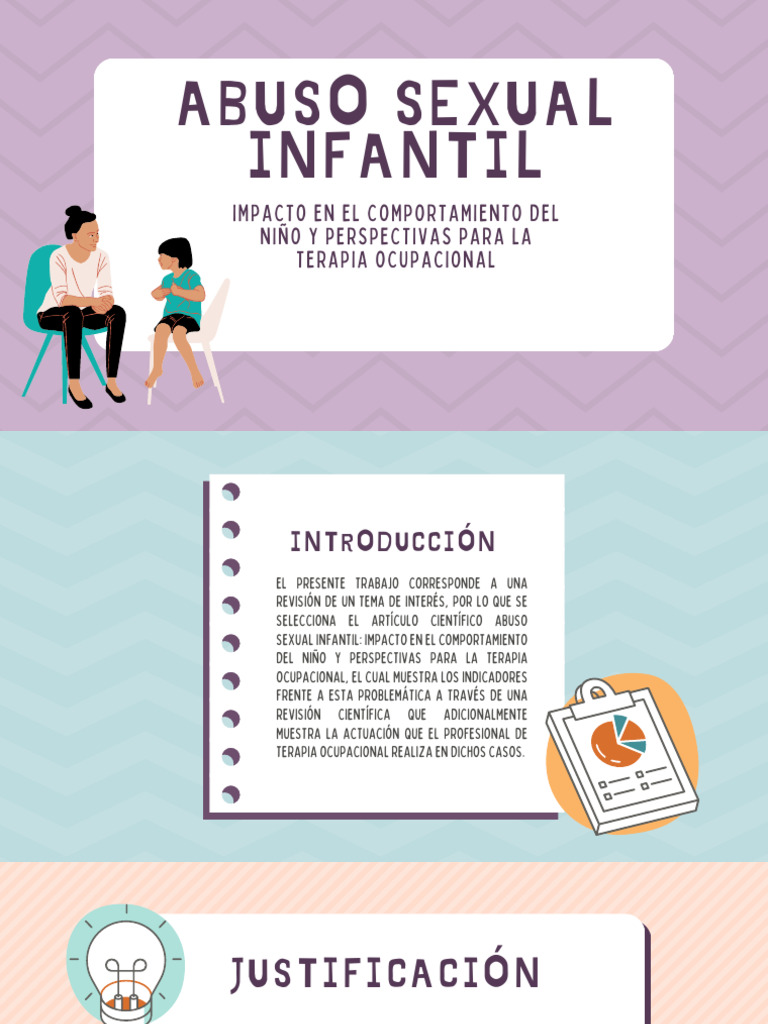 Abuso Sexual Infantil Impacto en El Comportamiento Del Niño y ...
