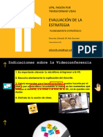 Módulo 7 - Semana 08 - Evaluación de La Estrategia PLANEAMIENTO ESTRATEGICO