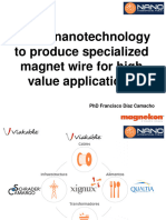 Nanotechnology in Specialized Magnet Wire Applications