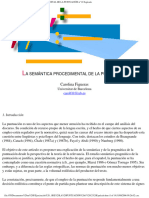 Carolina Figueras LA SEMÁNTICA PROCEDIMENTAL DE LA PUNTUACIÓN Nº 12 Espéculo