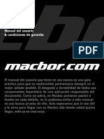 Manual Usuario Macbor Classic 125 Euro 5 Es