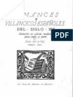 Romances y Villancicos Españoles Del Siglo VXI, Bal y Gay