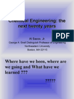 Chemical Engineering: The Next Twenty Years