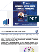 Taller Exposición - Desarrollo de Tu Marca Personal y Profesional VF 24 de Junio