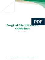 Surgical Site Infection Guideline
