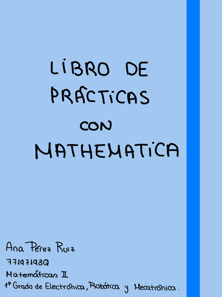 Cuadernillo Mathematica Calculo Ingenieria | PDF