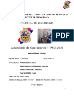 INFORME 7 de Mediciones de Caudales