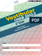 Prova 3 Uneb 2022 2 Segundo Dia