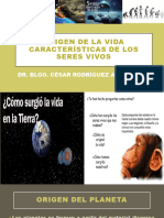 Origen de La Vida-Tierra-Seres Vivos