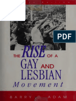 Rise of A Gay and Lesbian Movement, The - Adam, Barry D