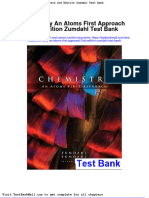 Chemistry An Atoms First Approach 2nd Edition Zumdahl Test Bank