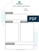 Plan de Clases Virtuales 1 1