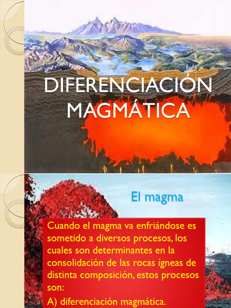 Diferenciación Magmática | PDF | Magma | Roca (geología)