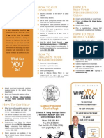 Council President Pugh's "What You Can Do" Brochure