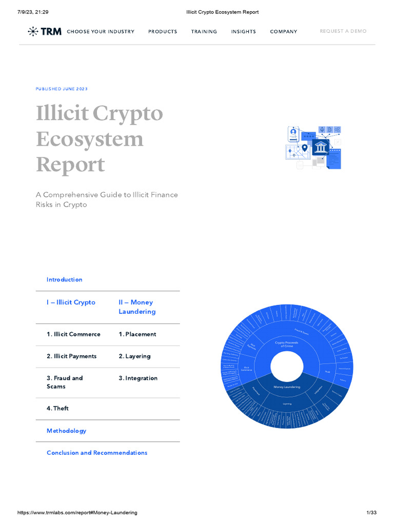 TRM (2023) - Illicit Crypto Ecosystem Report | PDF | Cryptocurrency |  Cybercrime