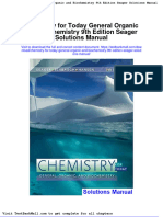Chemistry For Today General Organic and Biochemistry 9th Edition Seager Solutions Manual