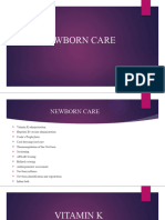 Newborn Care Skills