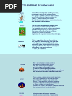 Pontos Eróticos de Cada Signo