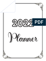 2022 Planner-Calendar