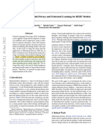 Benchmarking Differential Privacy and Federated Learning For BERT Models-44