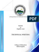 Technical Writing Module 5