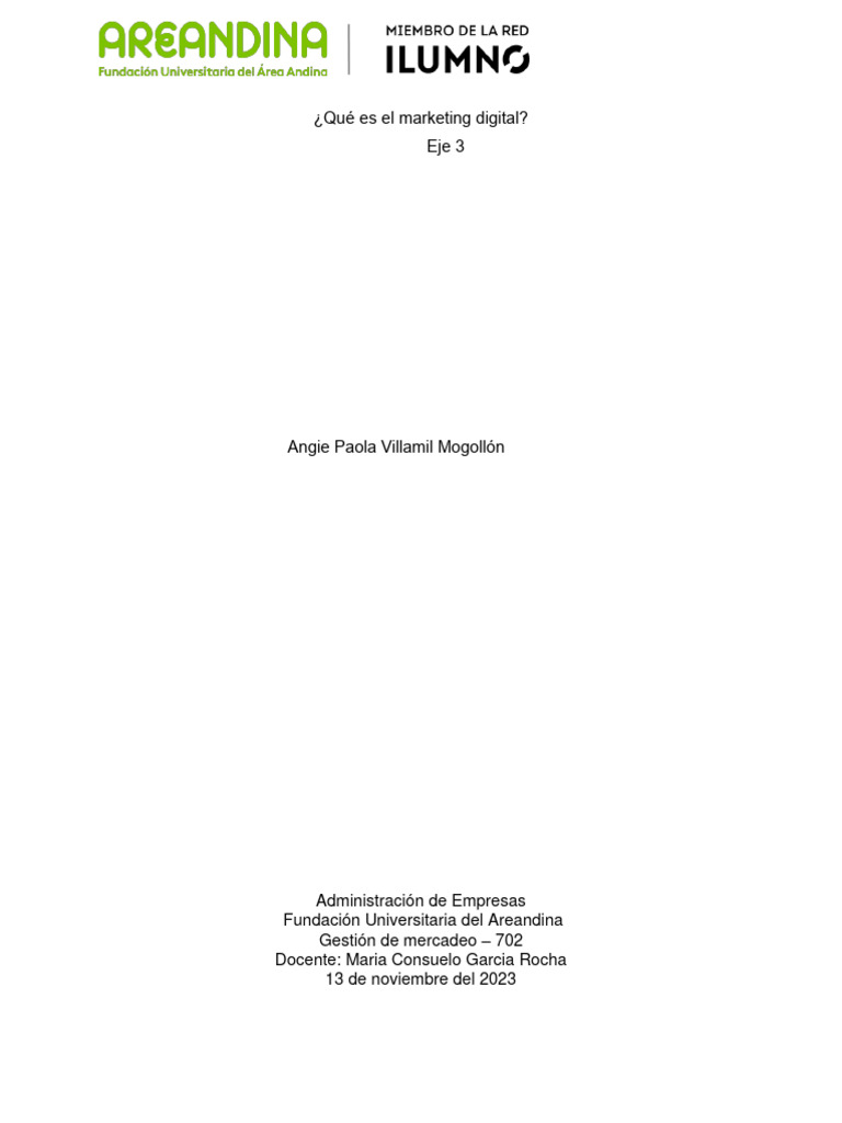 MARKETING DIGITAL QUE ES Y COMO FUNCIONA PDF visual data 3