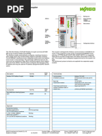 WAGO Modbus Coupler DataSheet