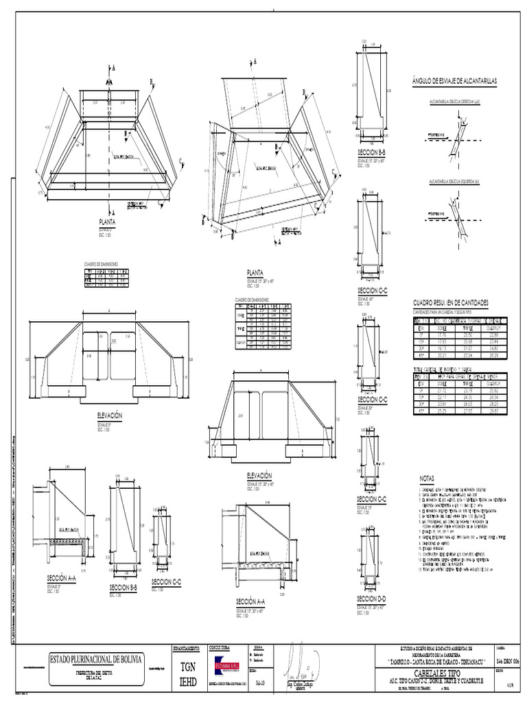 6 CAJONES Y CABEZALES TIPOModel PDF