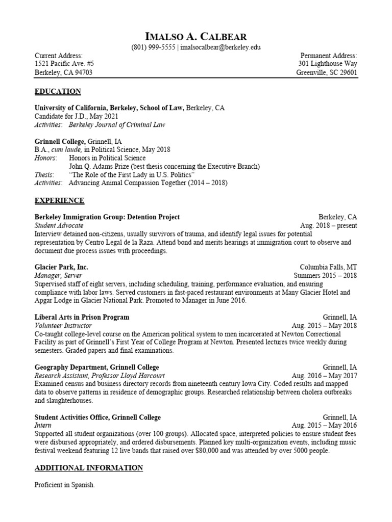 Resume Samples 1 PDF United - 1703900340
