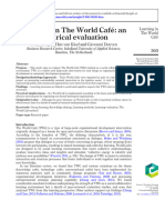 Learning in The World Café - An Empirical Evaluation